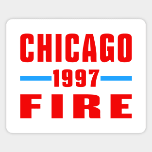 Chicago Fire 1997 Classic Magnet